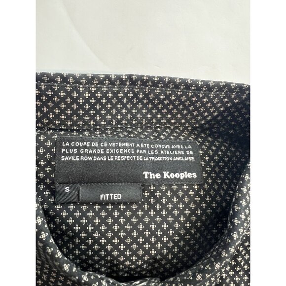 The Kooples Button Up Shirt in Black - Picture 3 of 3